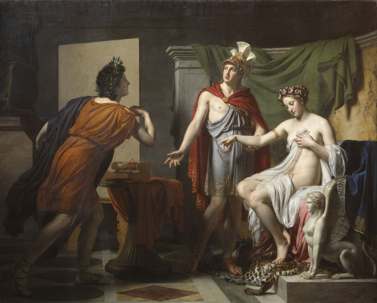 The Generosity of Alexander by Jérôme-Martin Langlois