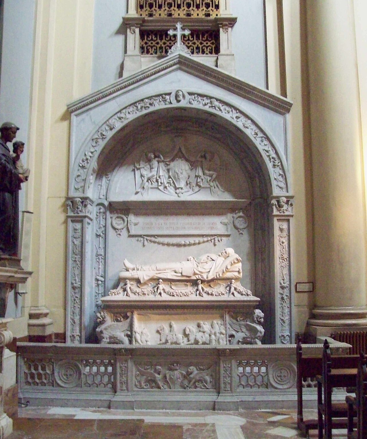 Mausoleum of Leopoldo O'Donnell by Jeronimo Suñol