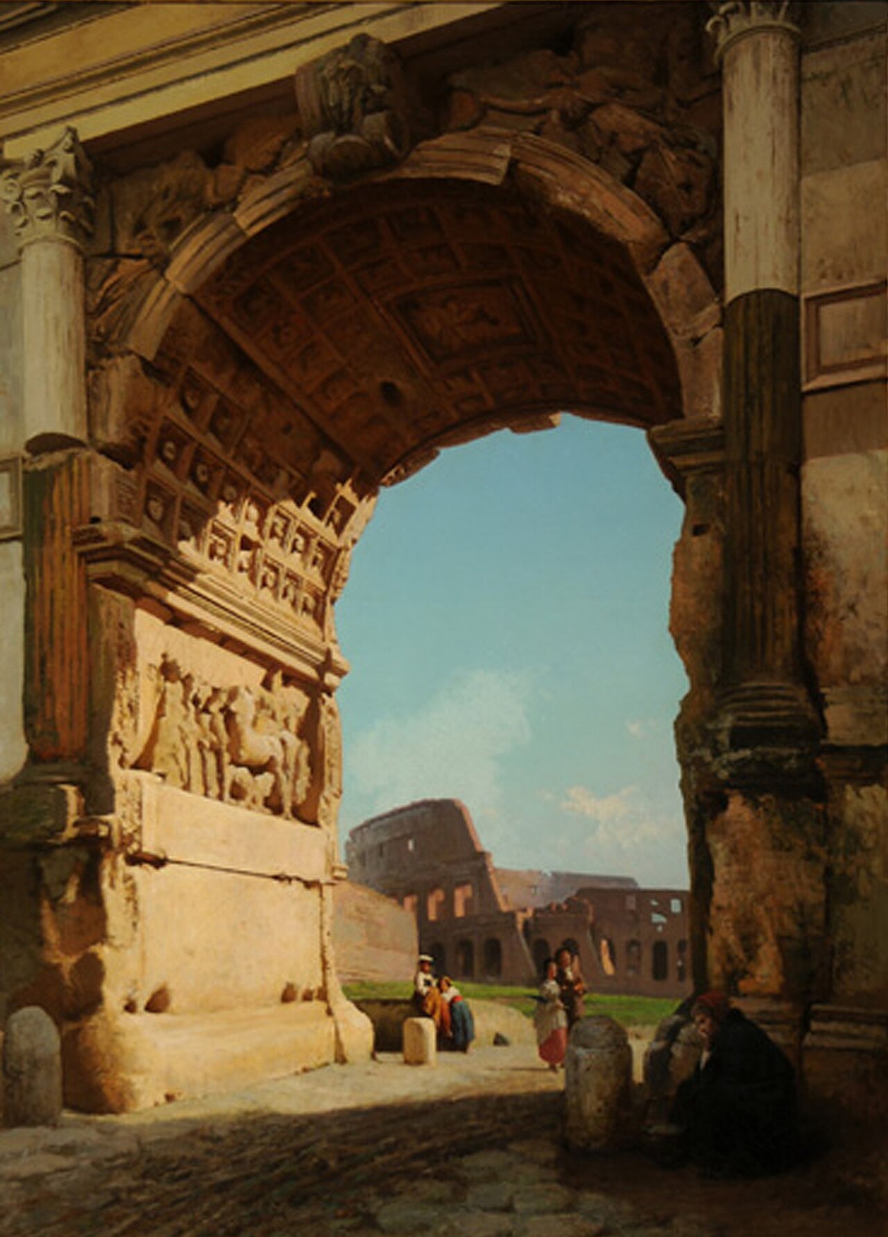 Arch of Titus by Jervis McEntee