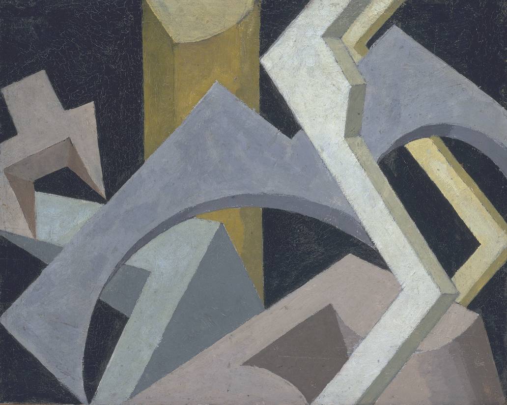 Abstract Composition by Jessica Dismorr