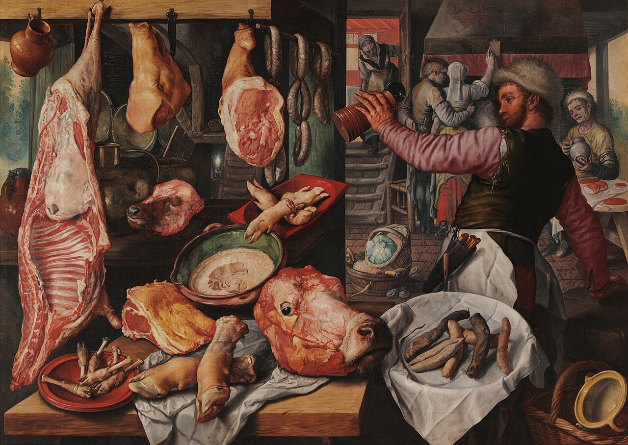 Butcher Shop by Joachim Beuckelaer