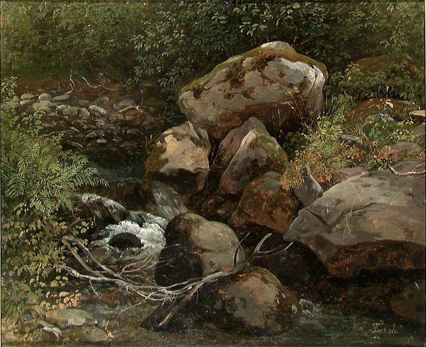 Study of Rocks by Joachim Frich