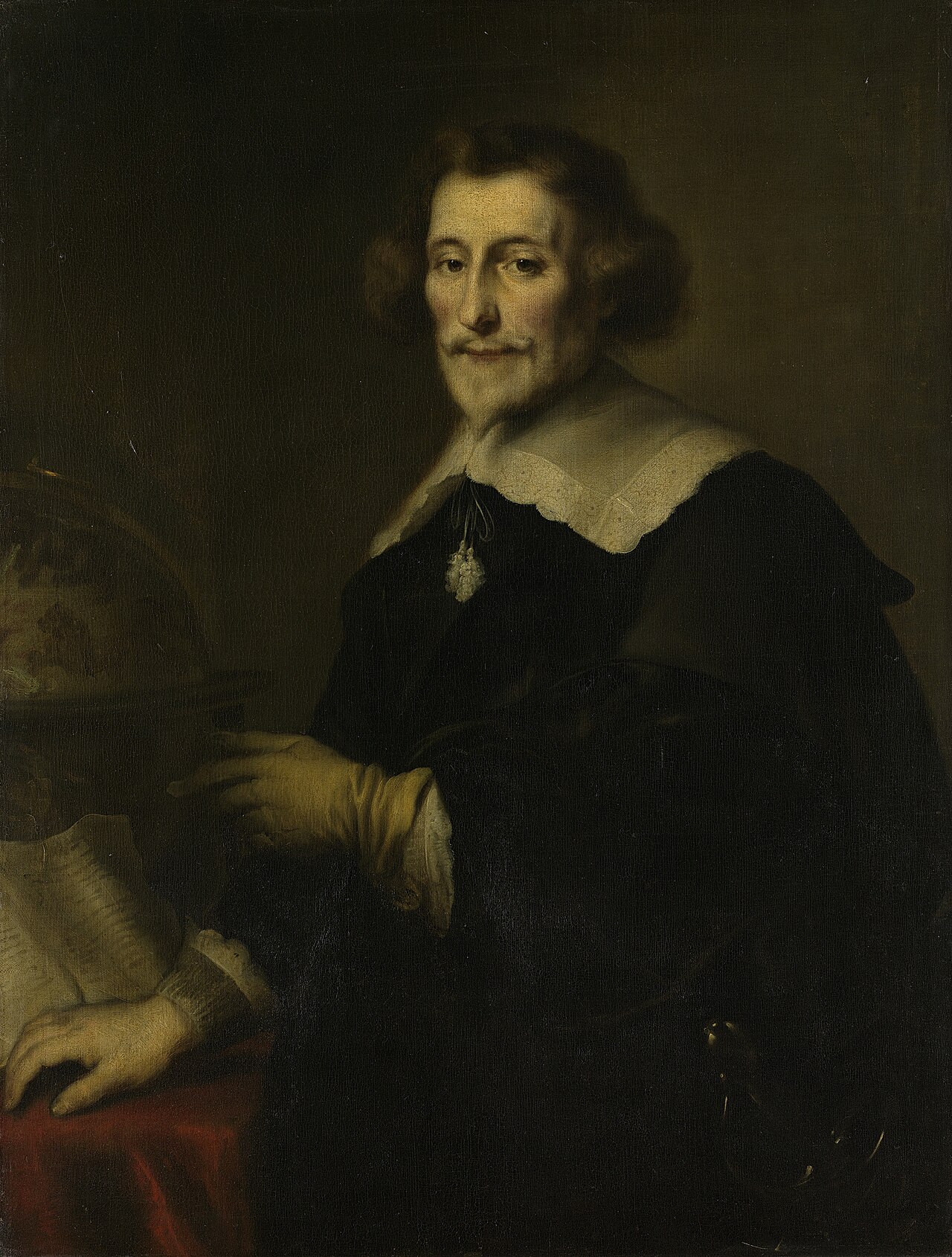 Pieter Cornelisz Hooft (1581-1647). High bailiff of Muiden, historian and poet by Joachim von Sandrart the Elder