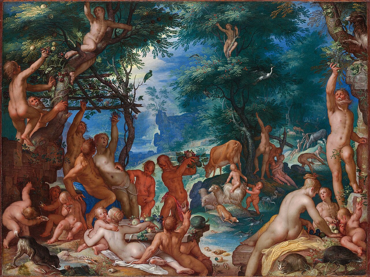 The Golden Age by Joachim Wtewael