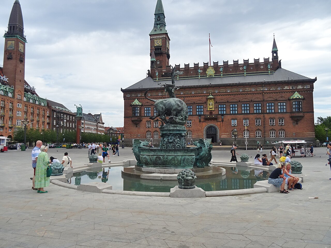 Dragon Fountain by Joakim Skovgaard