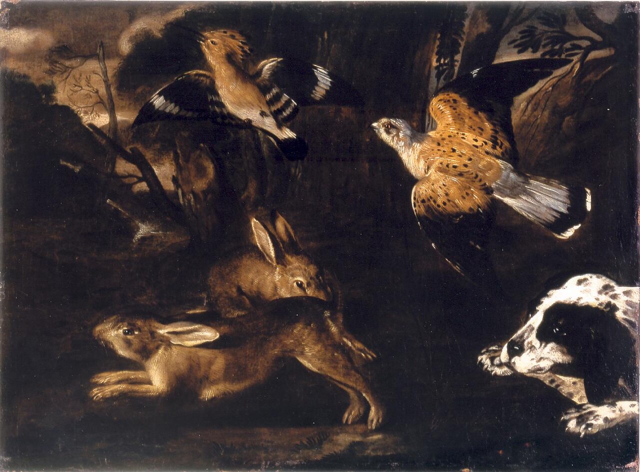 Landscape with Animals by Joannes Hermans
