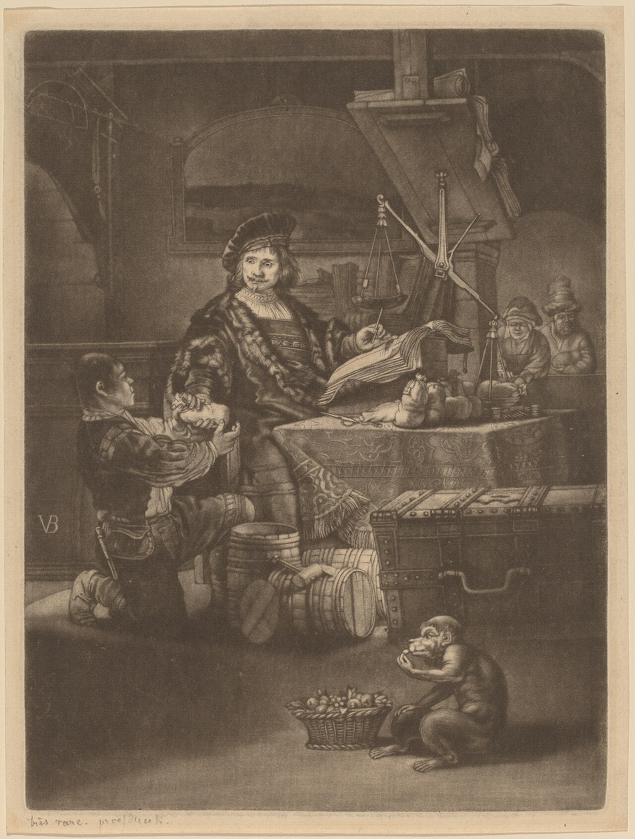 Jan Uytenbogaert by Joannes van der Brugghen