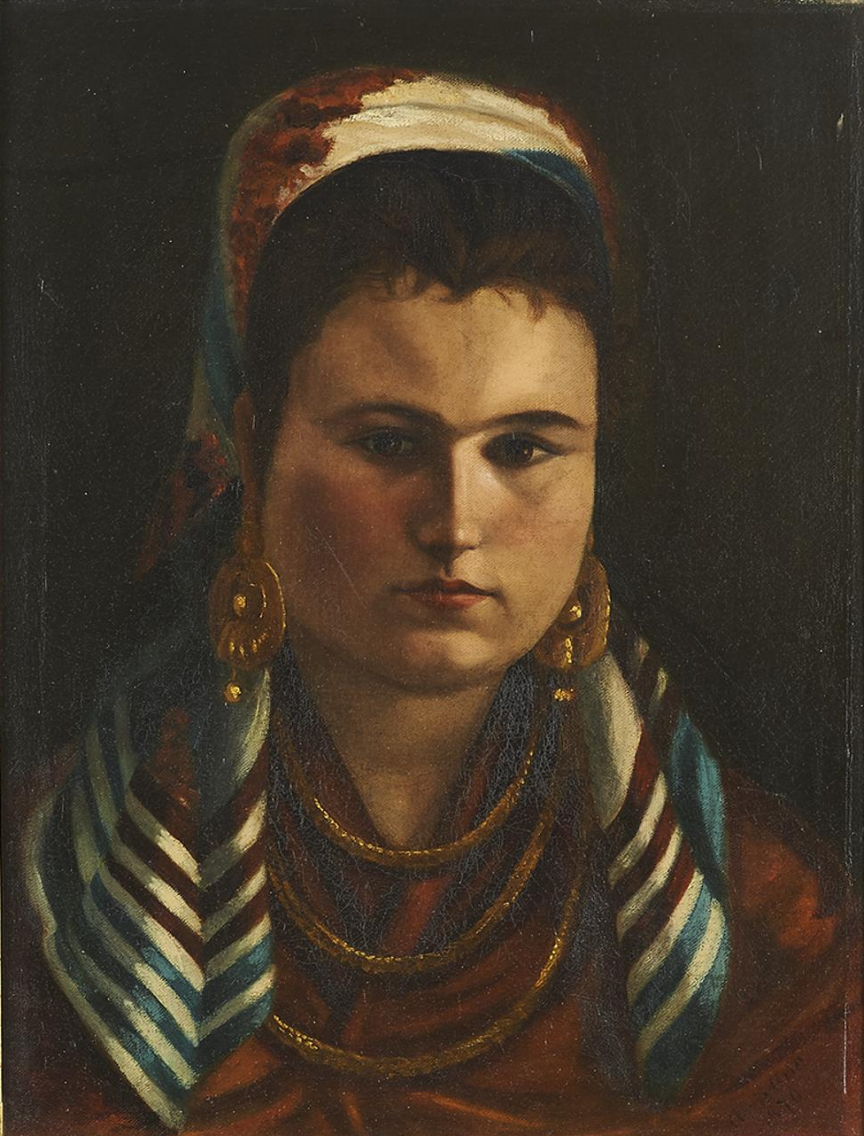 Neapolitan woman by João Cristino da Silva