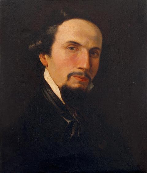 Self-portrait João Cristino da Silva by João Cristino da Silva