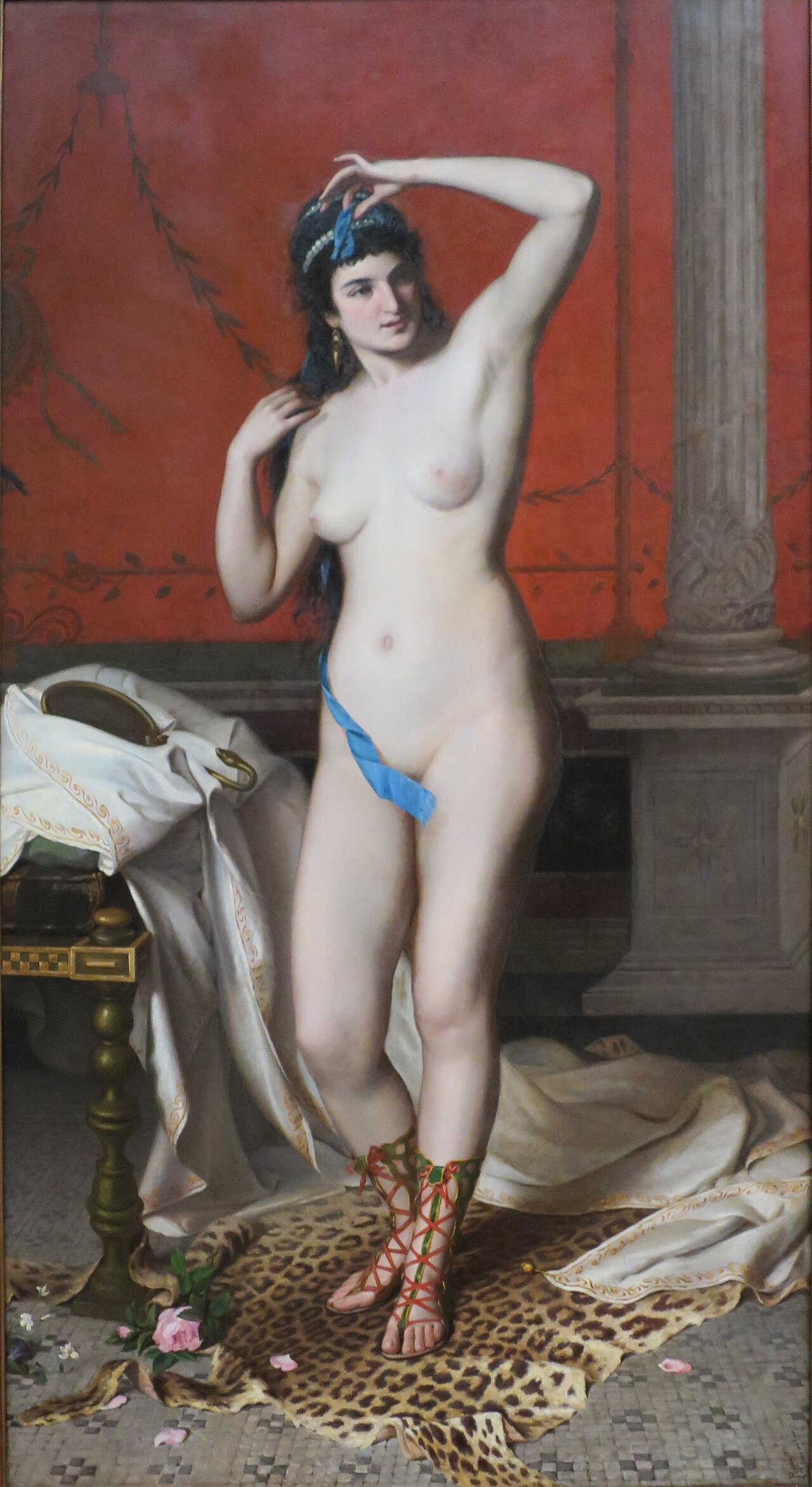 The Pompeian Woman by João Zeferino da Costa