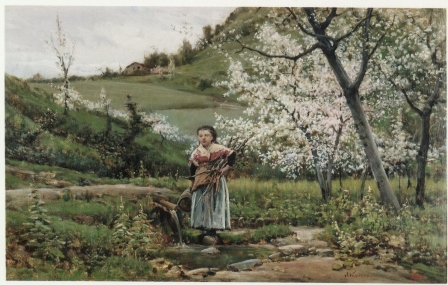 Spring by Joaquim Vayreda i Vila