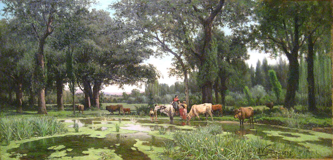 Summer Bloom by Joaquim Vayreda i Vila