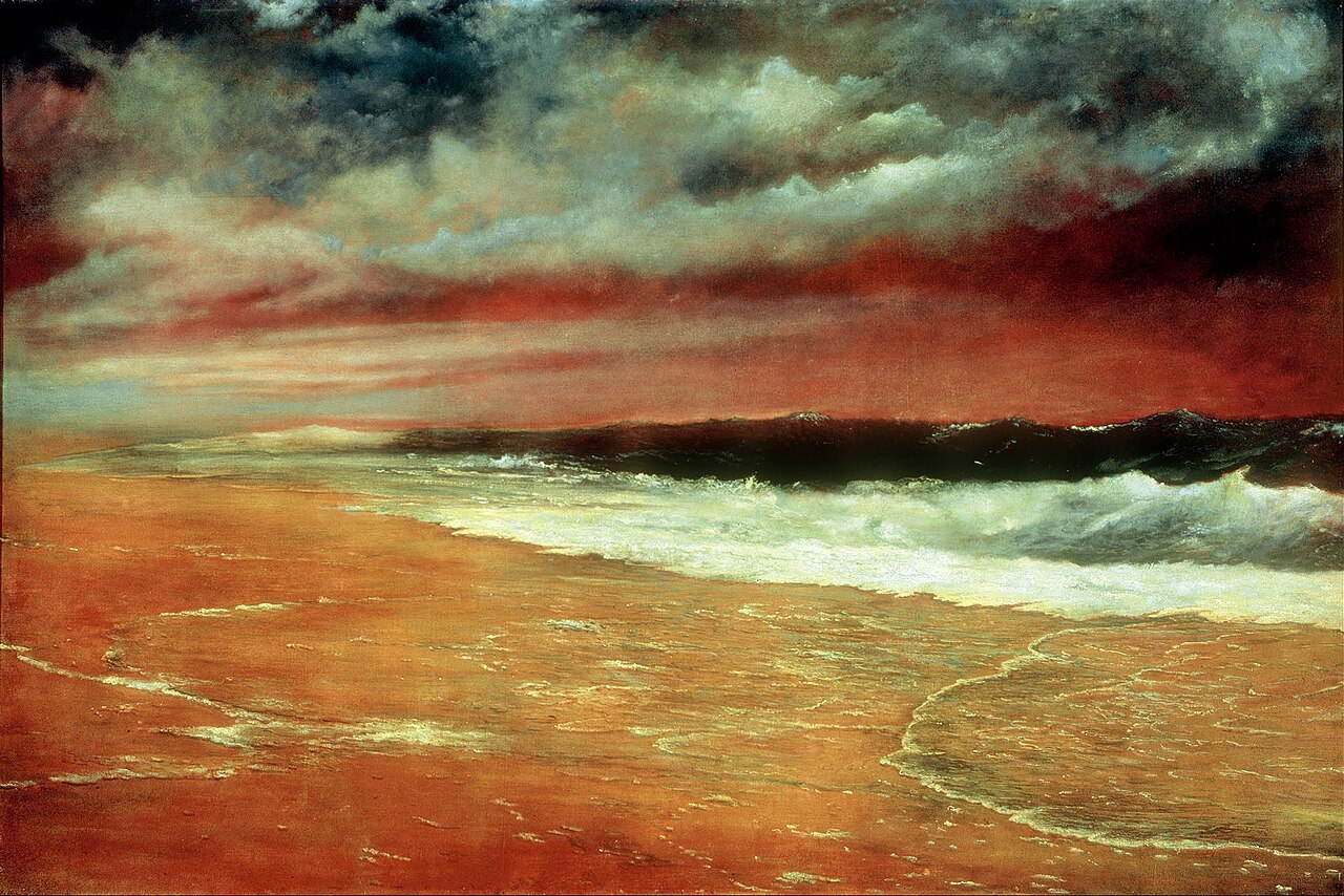 Late Afternoon by the Sea by Joaquín Clausell