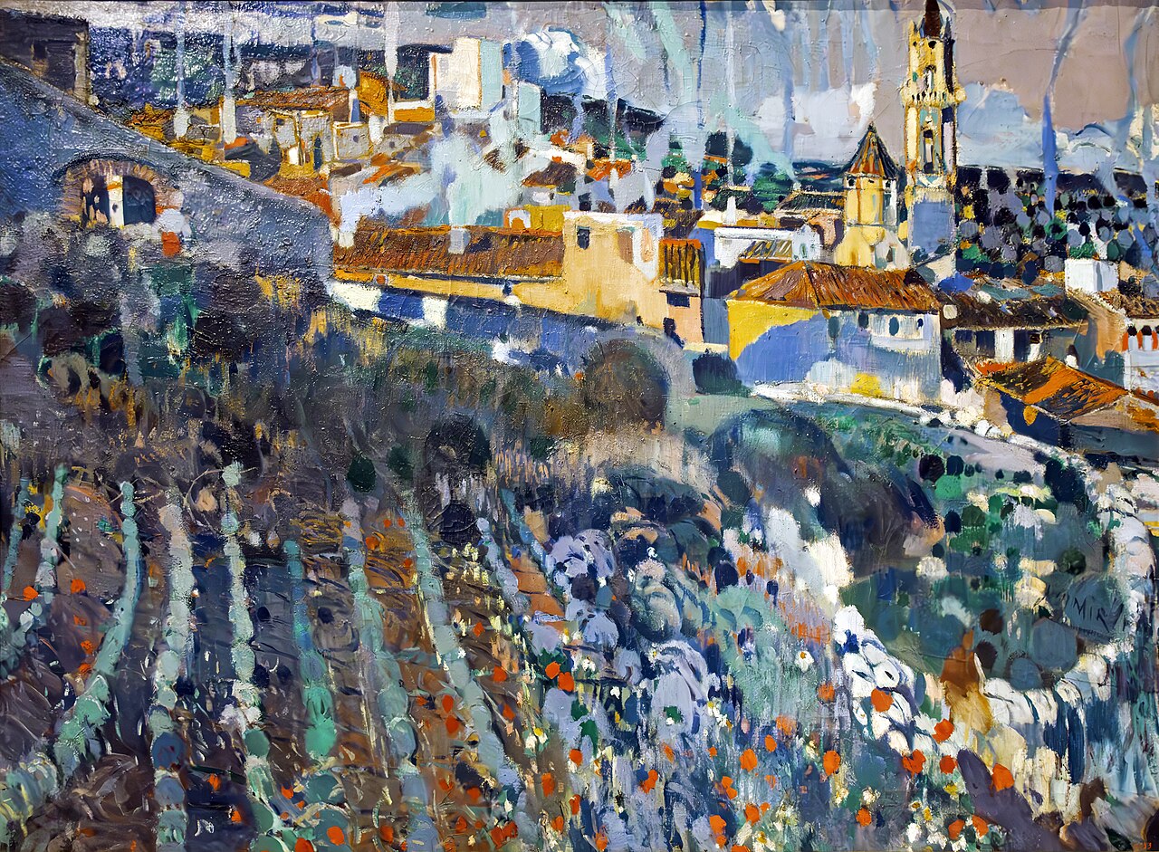 Terraced Village by Joaquín Mir Trinxet
