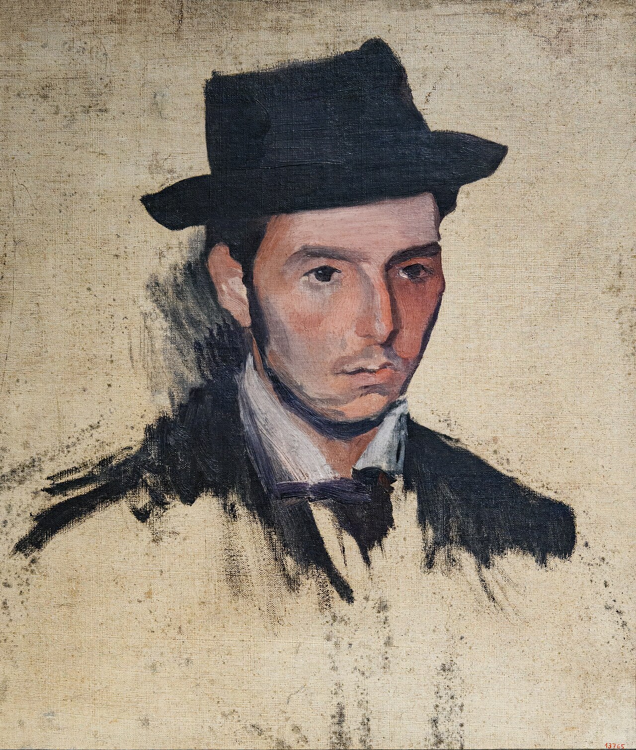 Portrait of Josep Pijoan by Joaquín Torres-García