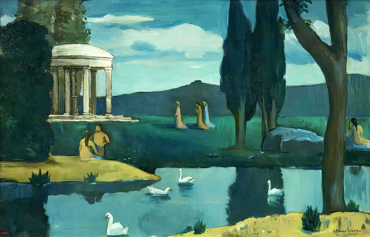 Temple to the Nymphs by Joaquín Torres-García