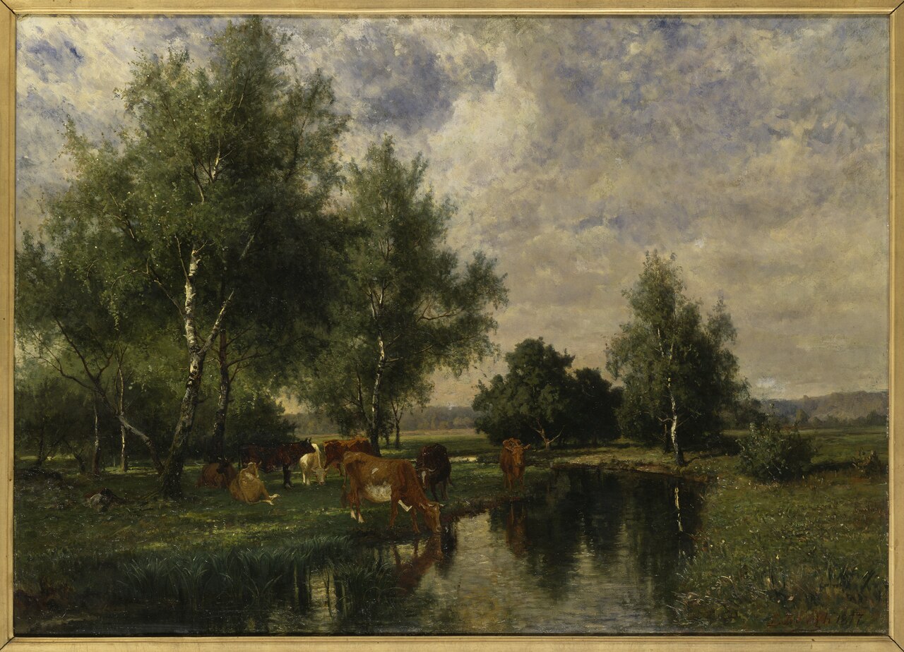 Summer Landscape in Blekinge by Johan Edvard Bergh