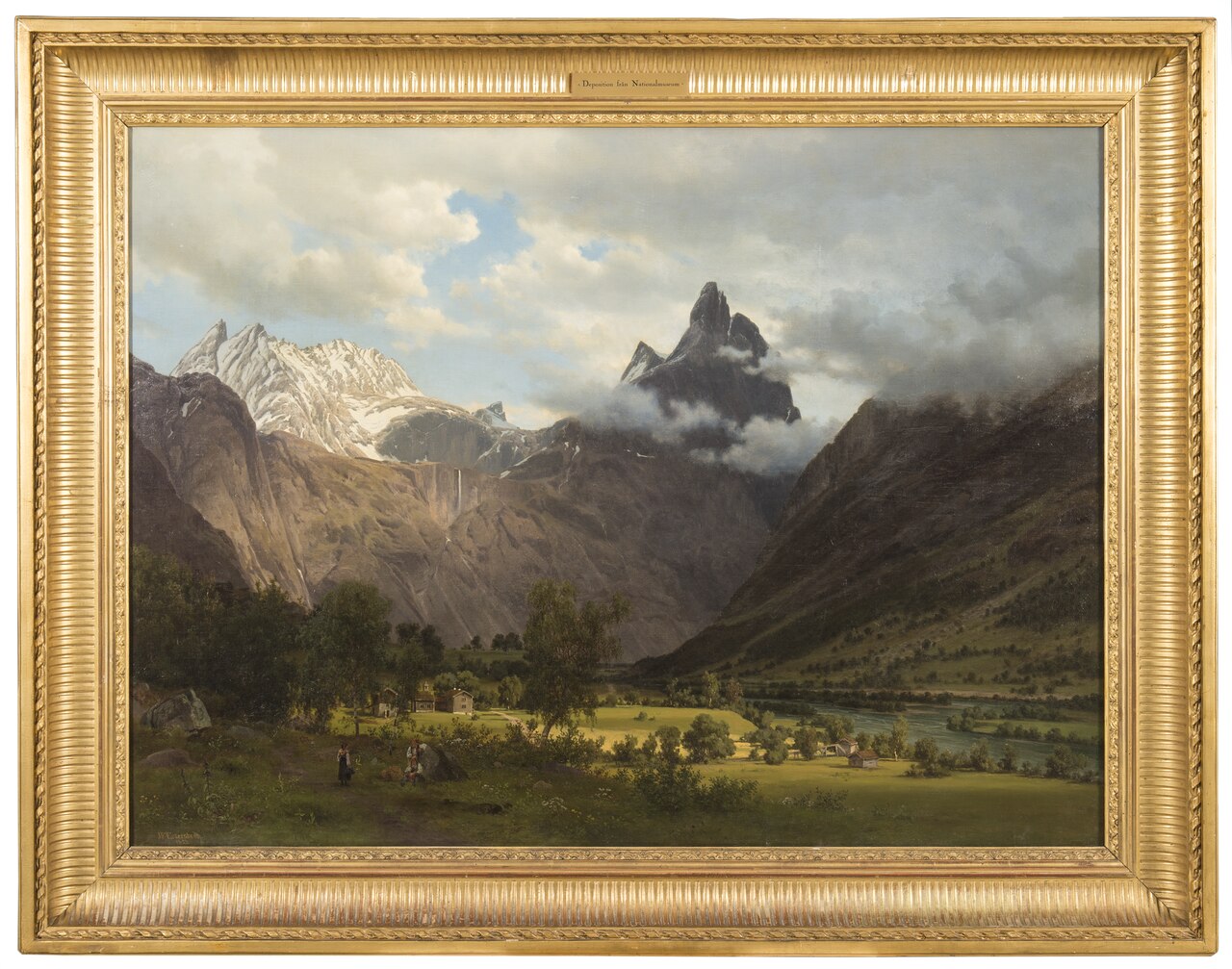 Landscape from Romsdalen by Johan Fredrik Eckersberg