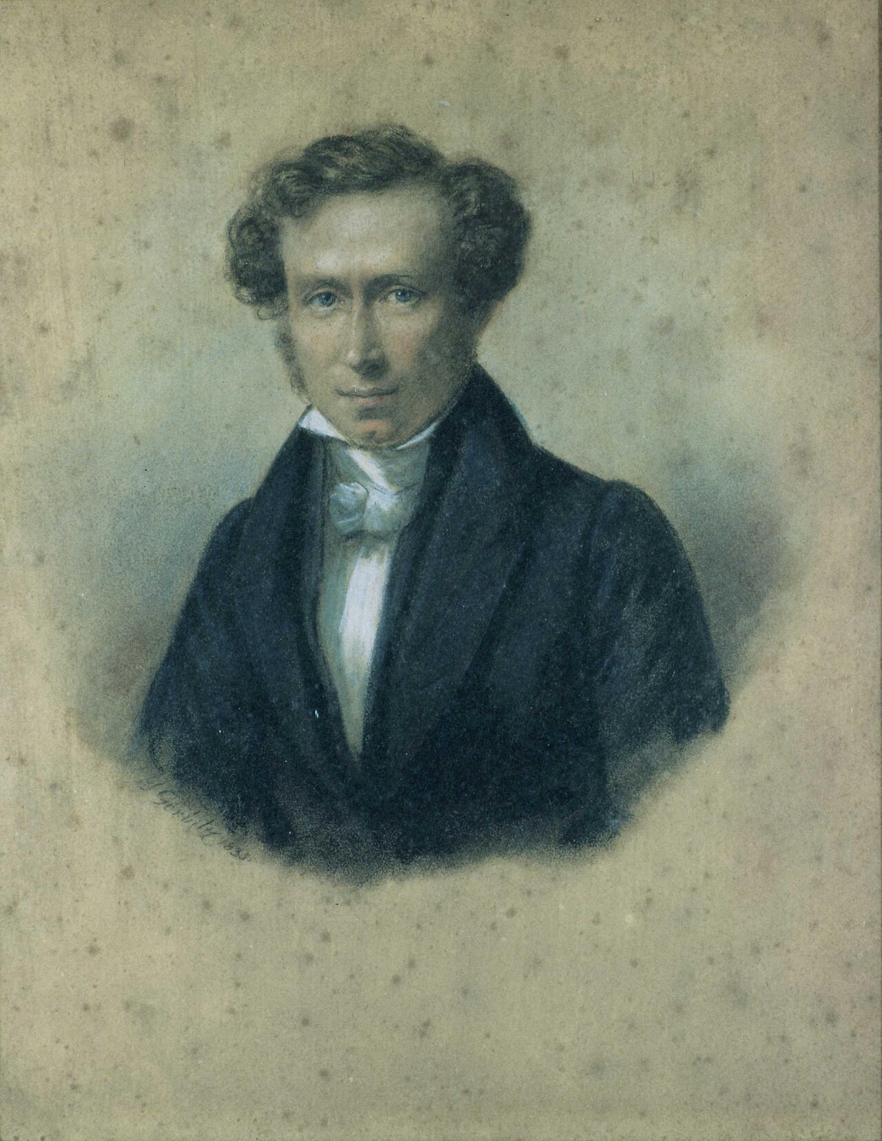 Portrait of Balthazar Mathias Keilhau by Johan Gørbitz