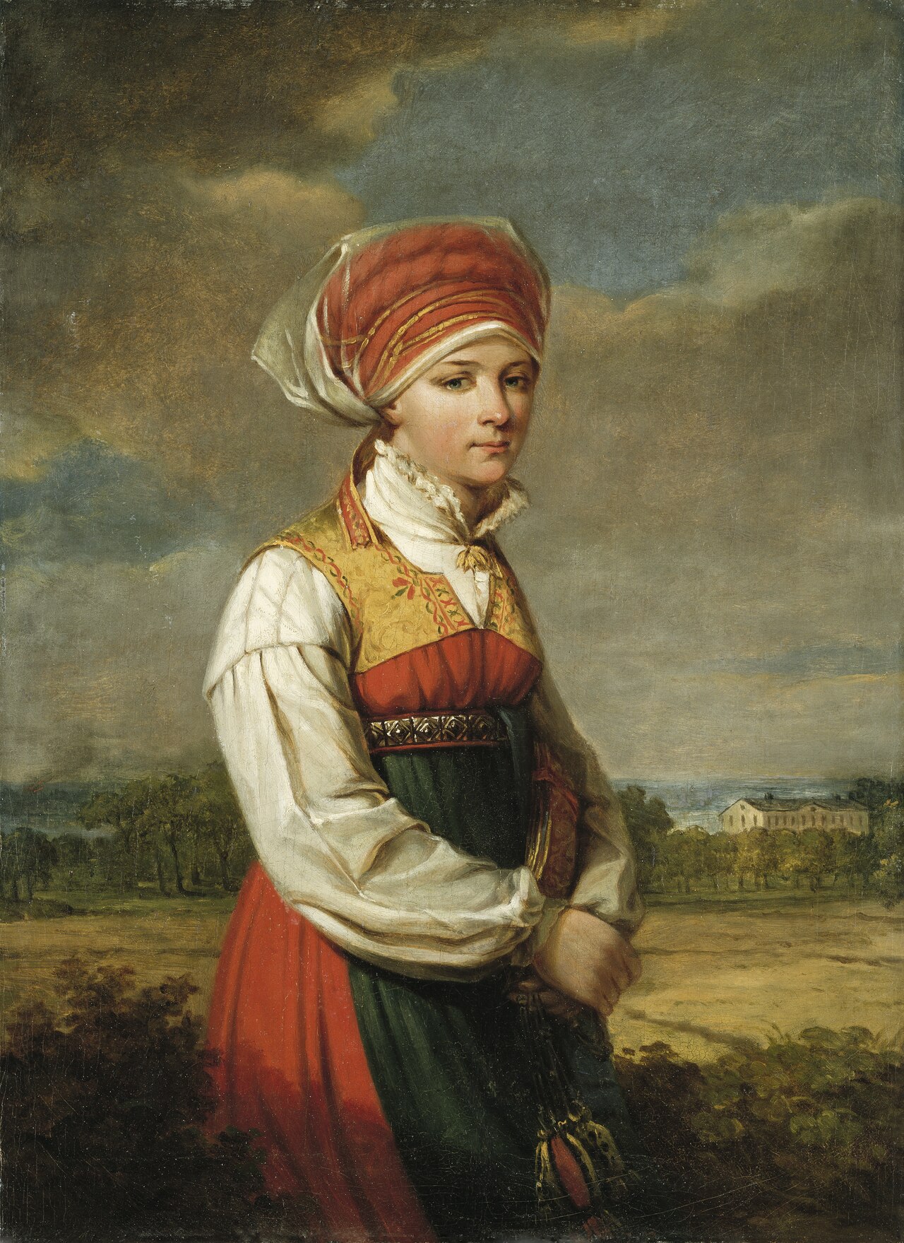 Girl from Vingåker by Johan Gustaf Sandberg