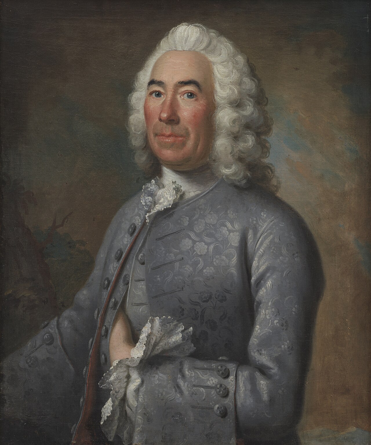 Portrait og an Elderly Gentleman by Johan Hörner
