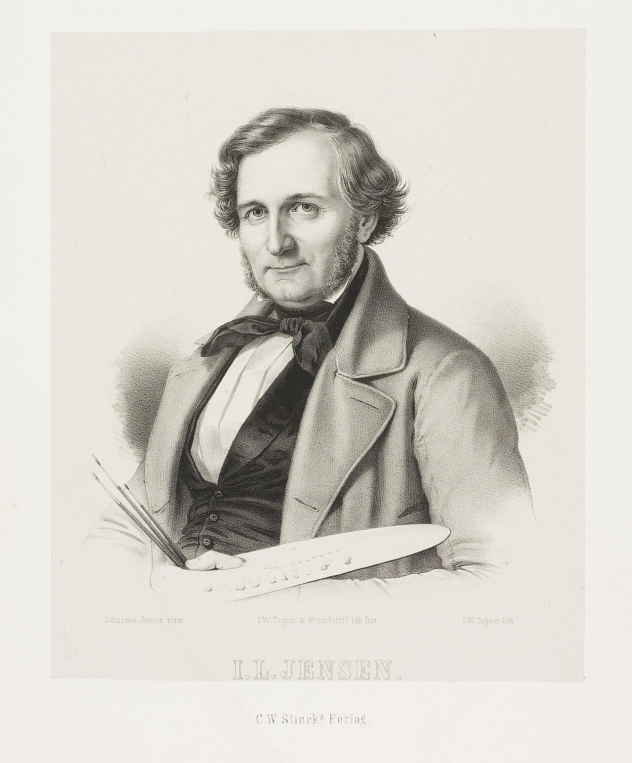 Portrait of Johan Laurentz Jensen