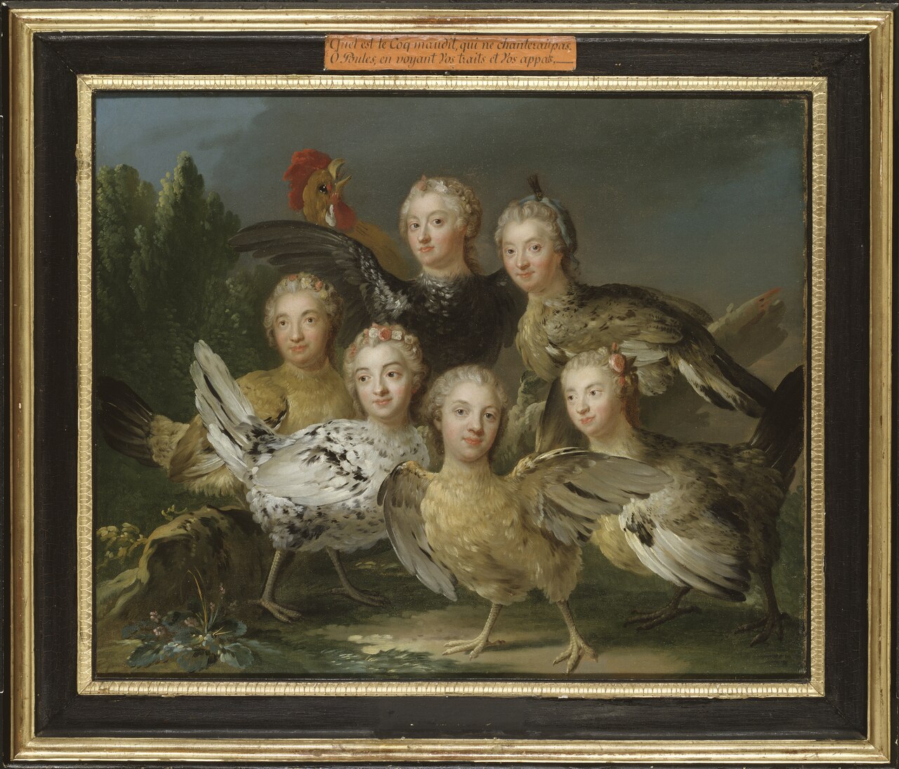 The ´Hen Picture´ by Johan Pasch