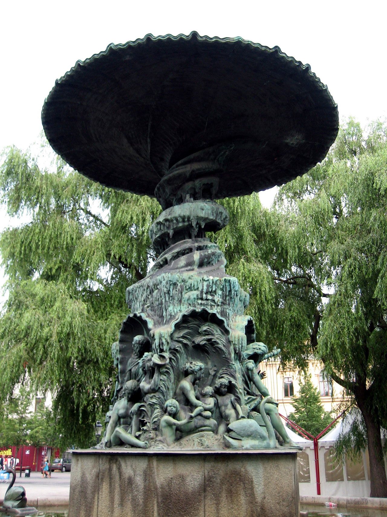 Molins fountain by Johan Peter Molin