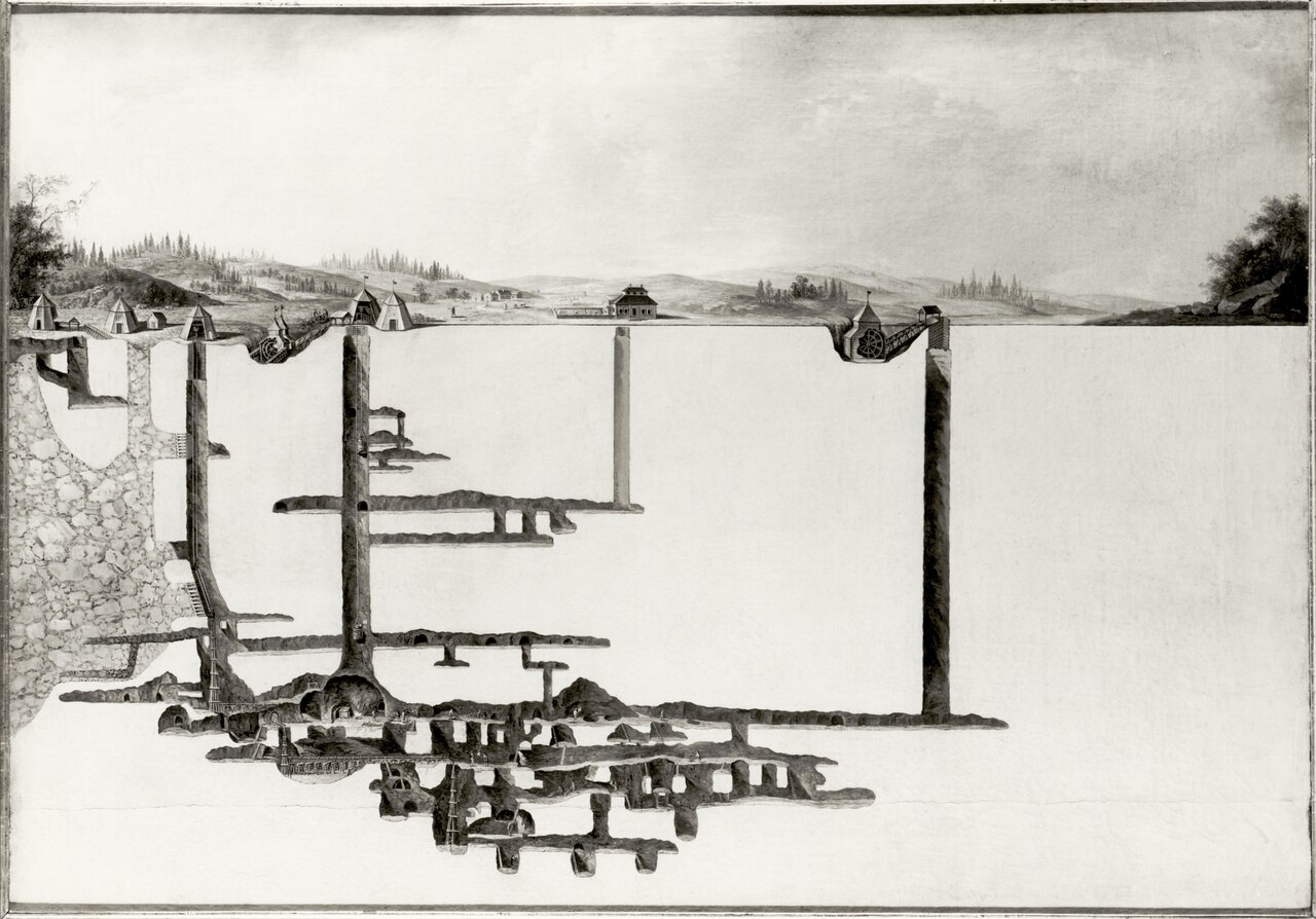 The Sala Silver Mine by Johan Philip Korn