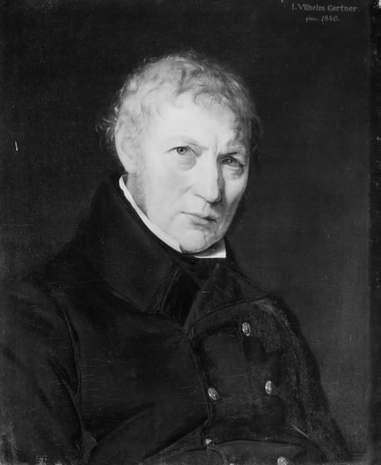 Blokkedrejer ved Holmen Johan Vilhelm Gertner, kunstnerens fader by Johan Vilhelm Gertner