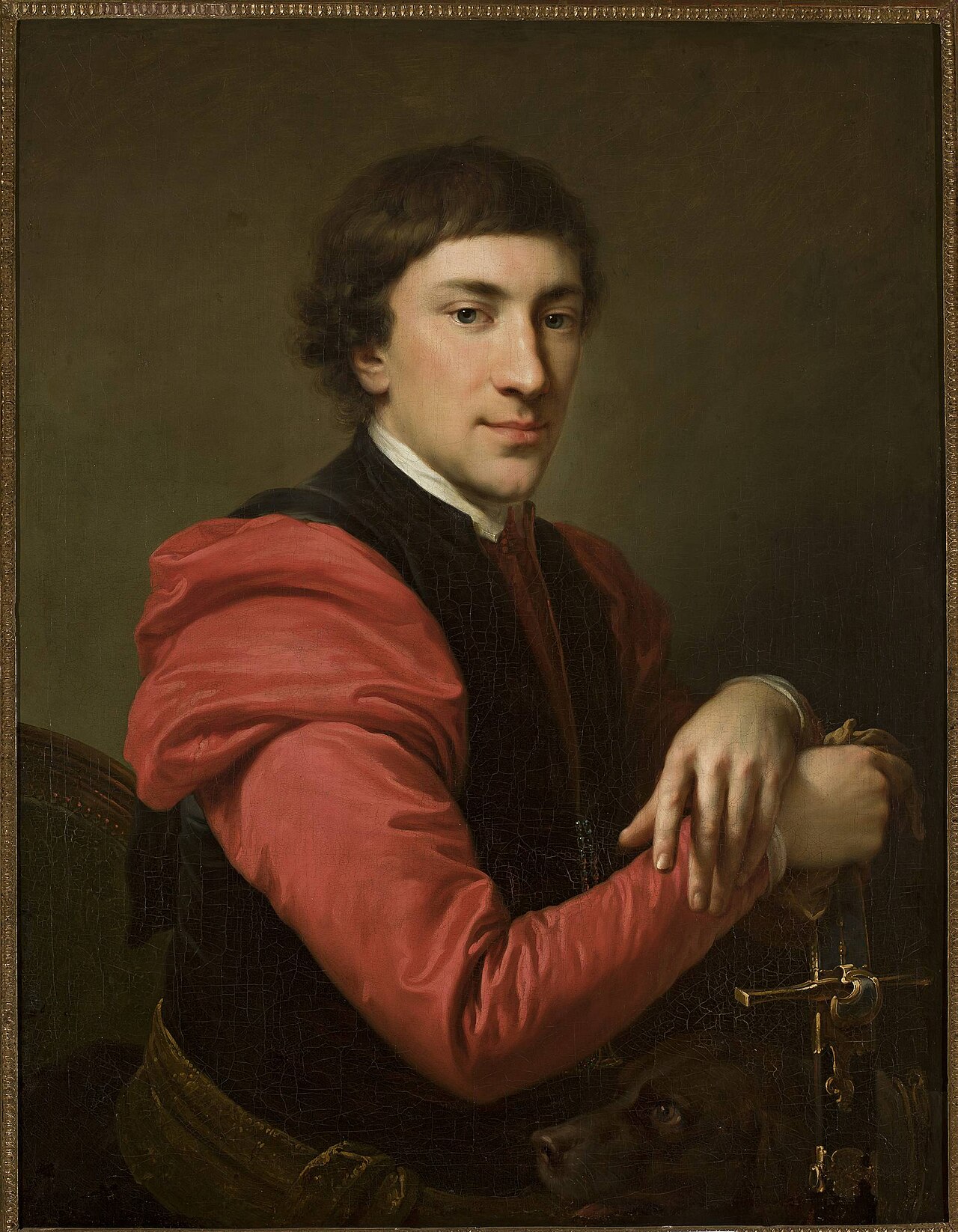 Portrait of Paweł Grabowski. by Johann Baptist von Lampi the Elder