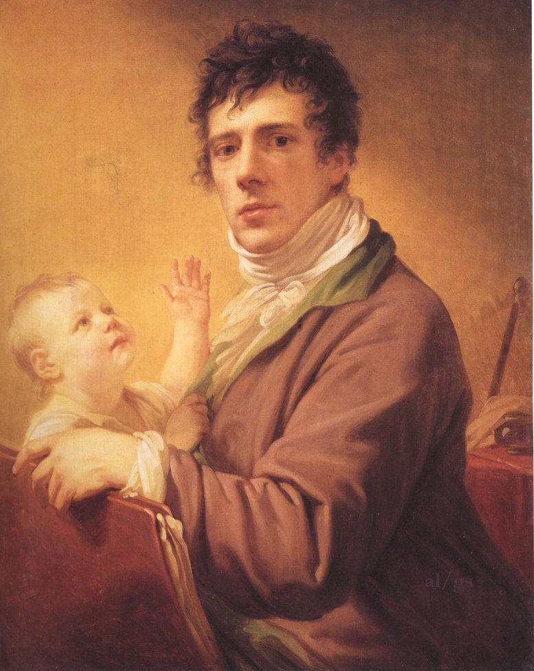 Portrait of Johann Baptist von Lampi the Younger