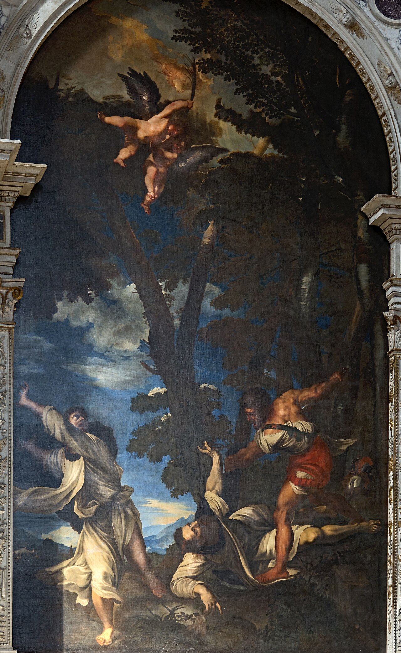 Death of St Peter Martyr by Johann Carl Loth