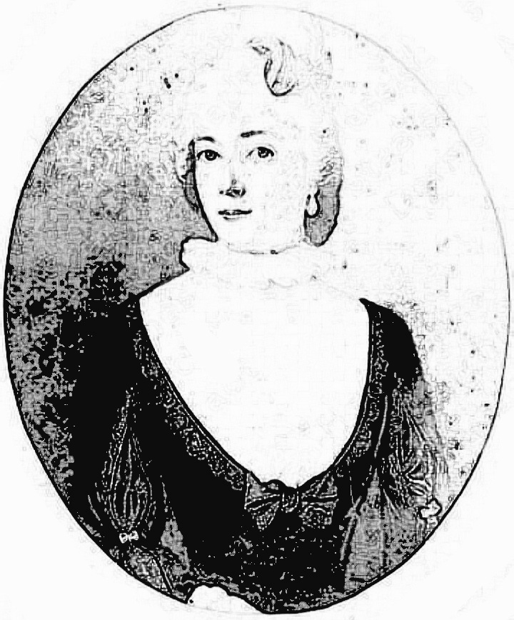 Porträt des Friederike Elisabeth Clotz (1713-1743) by Johann Christian Fiedler