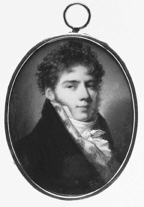 Count Alexander Ivanovich Sollogoub (1788–1844) by Johann Dominik Bossi