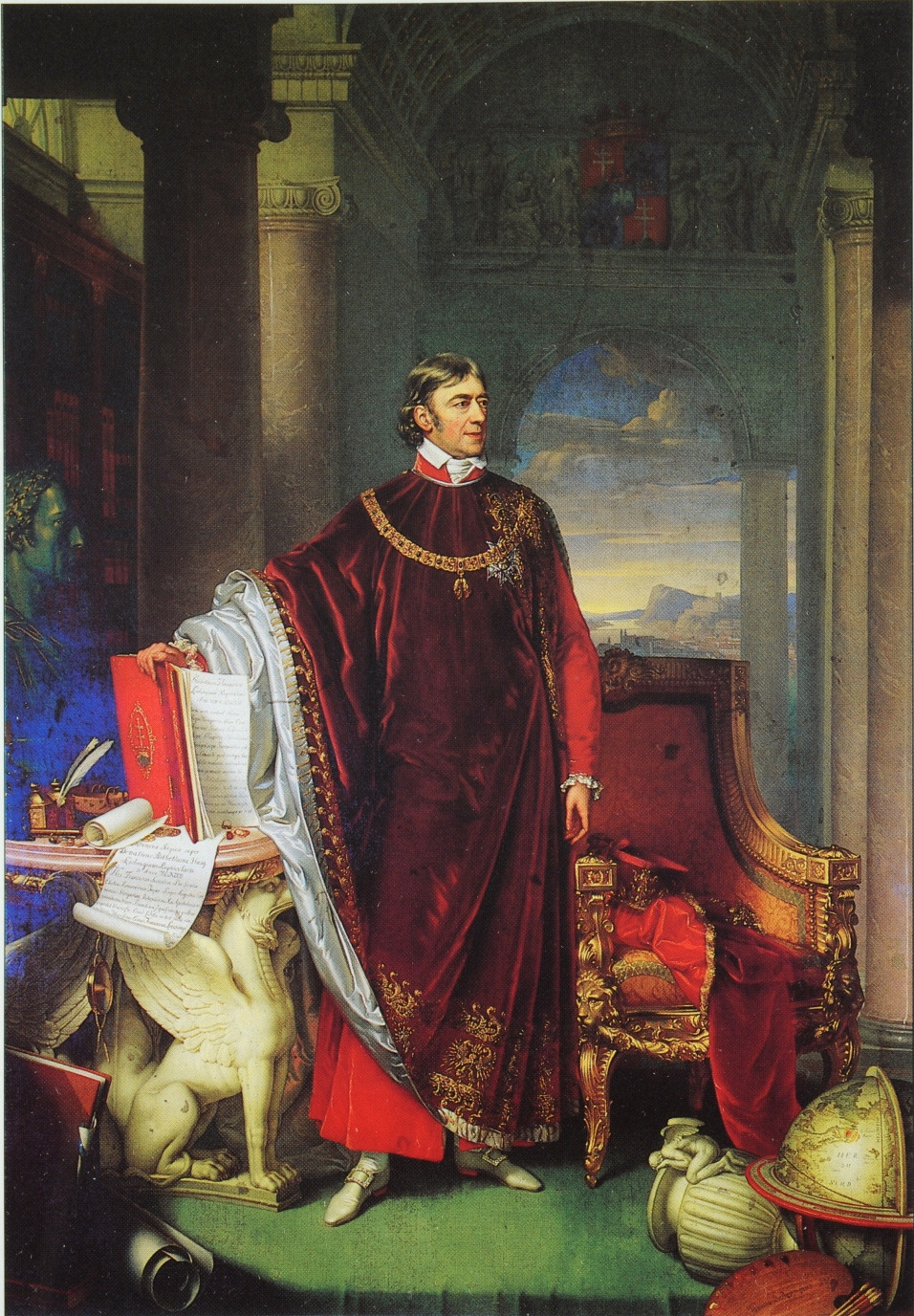 Portrait of Ferenc Széchényi by Johann Ender