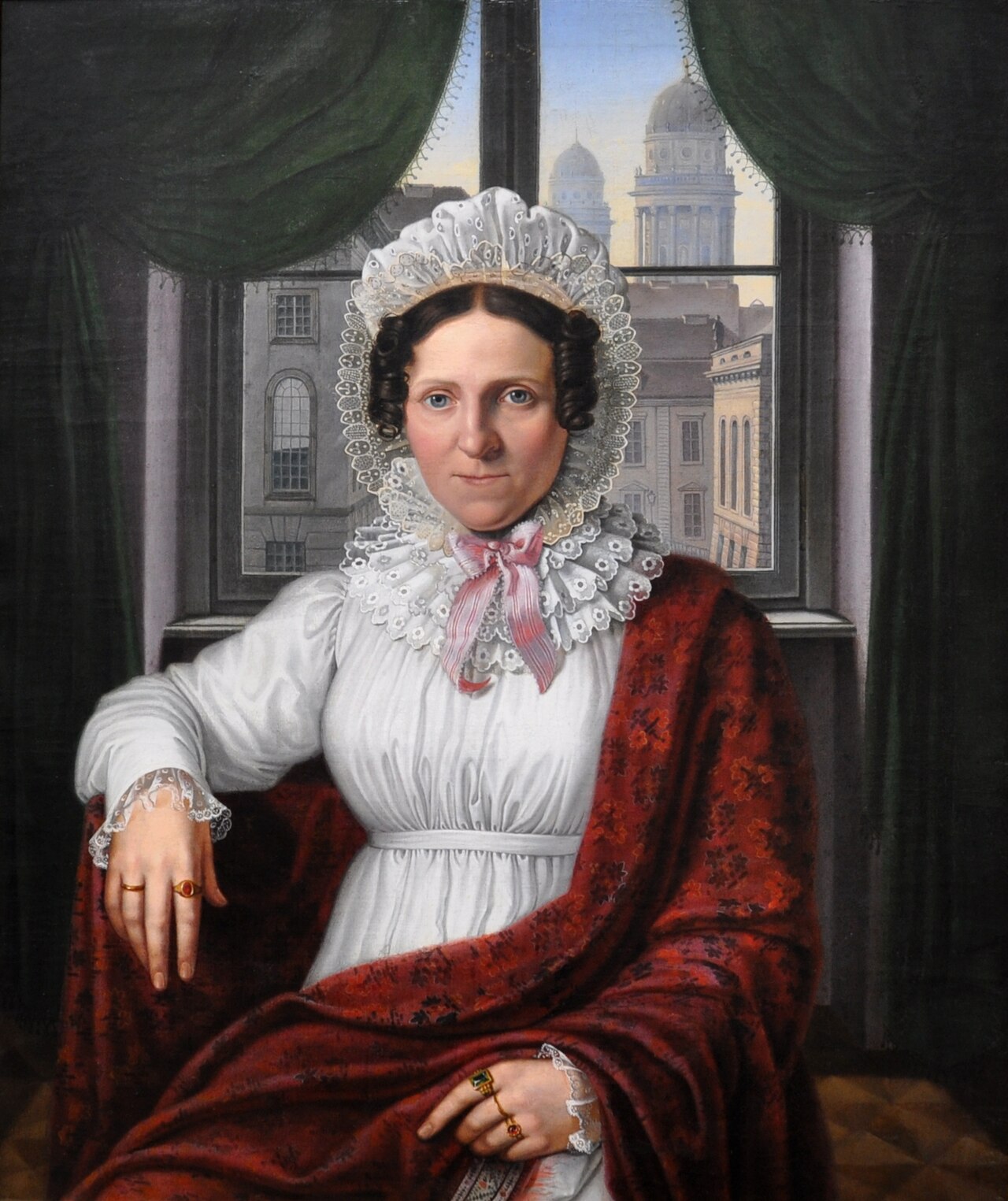 Portrait of Mrs. Luise Mila by Johann Erdmann Hummel