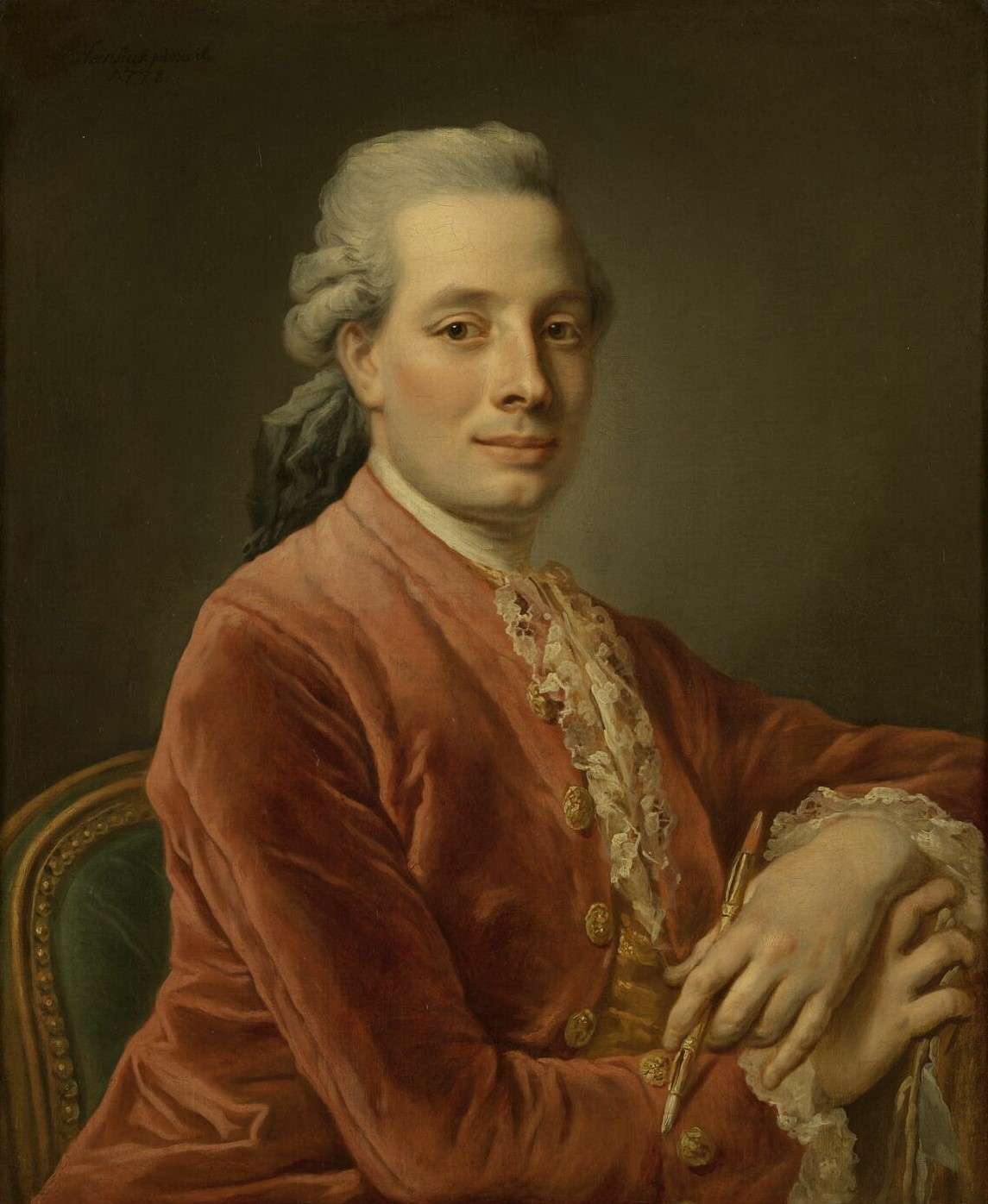 Portrait of Johann Ernst Heinsius