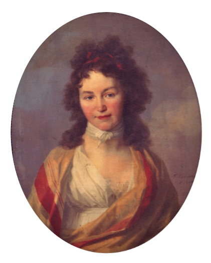 Caroline Schlegel by Johann Friedrich August Tischbein
