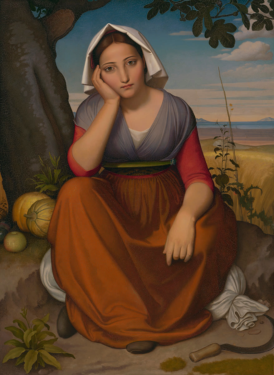 Vittoria Caldoni by Johann Friedrich Overbeck