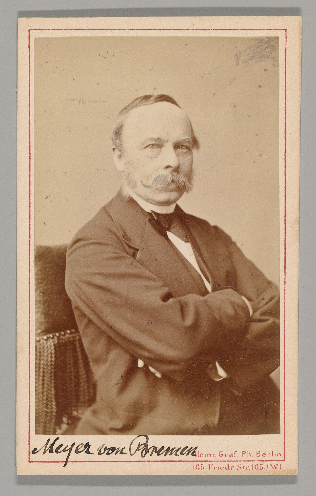Portrait of Johann Georg Meyer