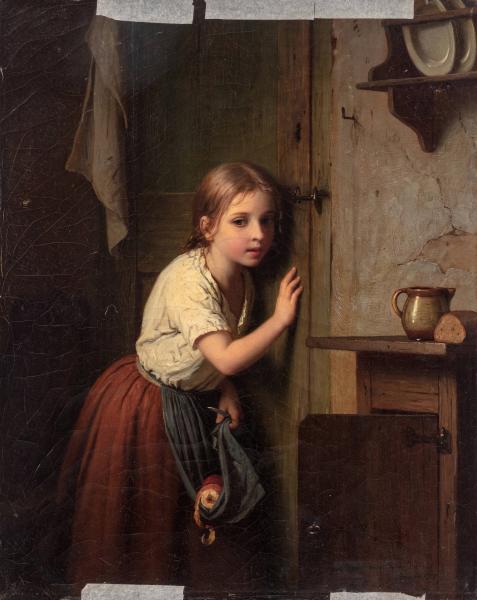 The Listener by Johann Georg Meyer