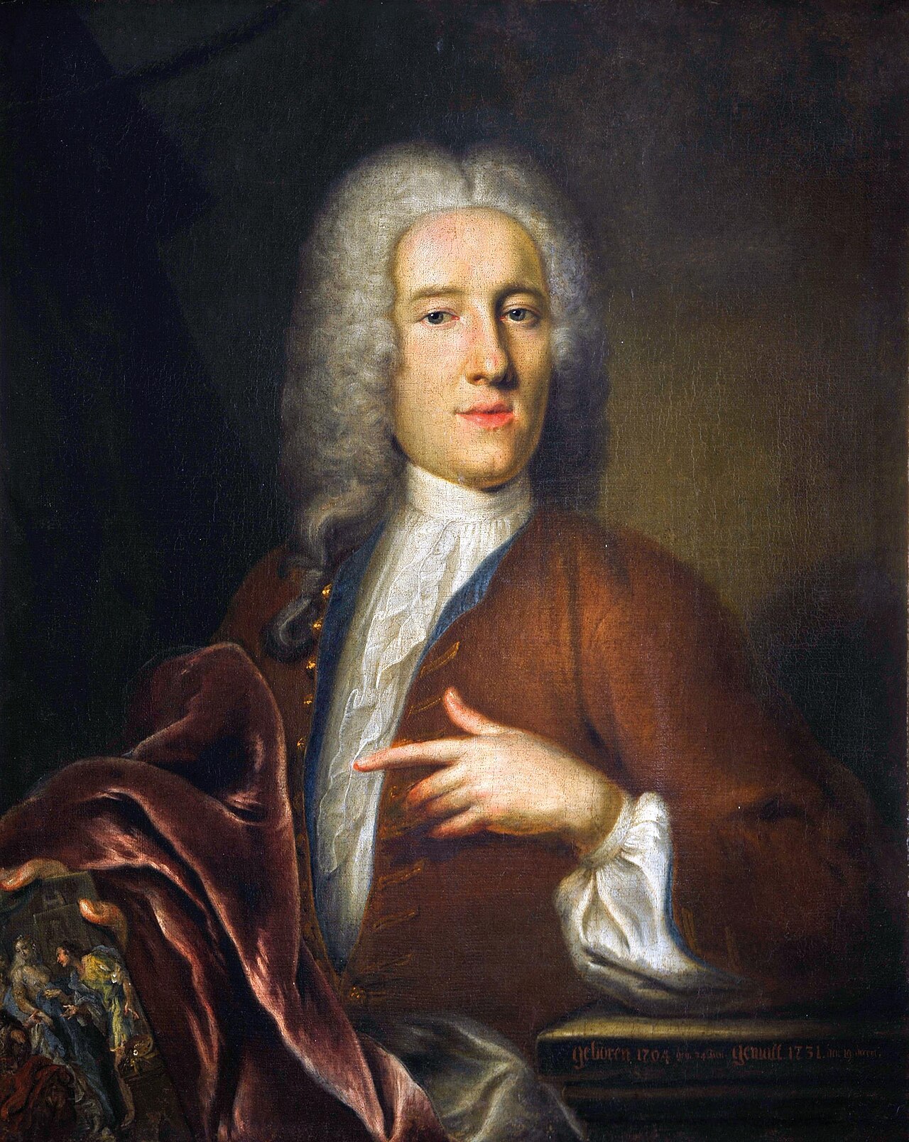 Portrait of Johann Georg Platzer