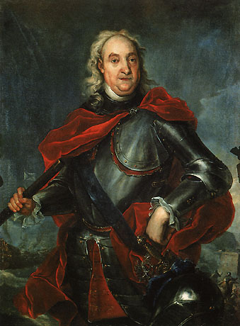 Count Fyodor Matveyevich Apraksin by Johann Gottfried Tannauer