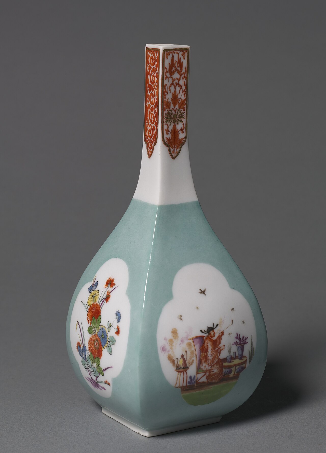 Saki Bottles by Johann Gregorius Höroldt