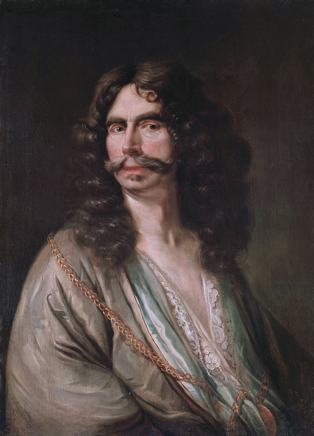 Self-portrait of Johann Heinrich Roos (1631–1685) by Johann Heinrich Roos