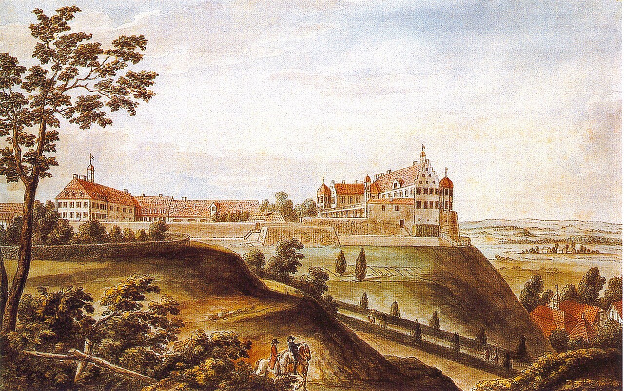 Schloss Warthausen by Johann Heinrich Tischbein