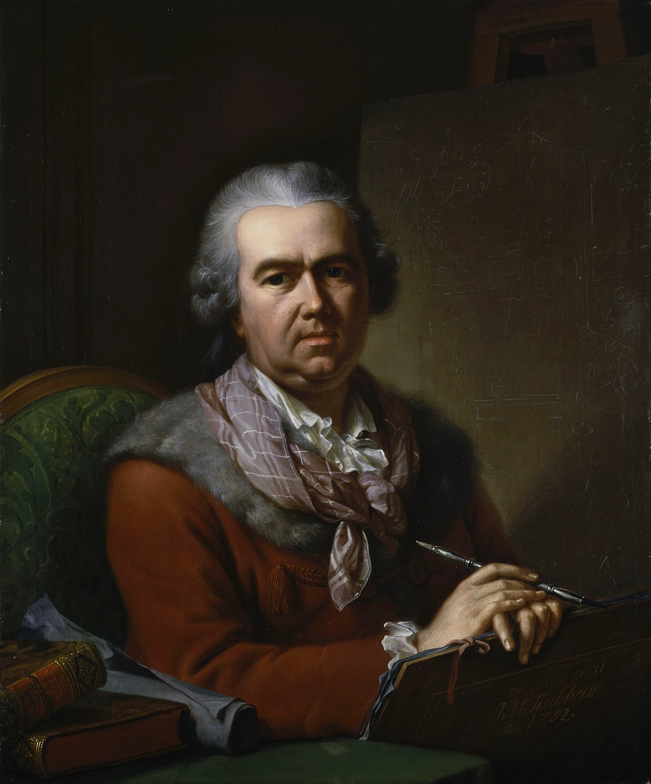 Portrait of Johann Heinrich Tischbein