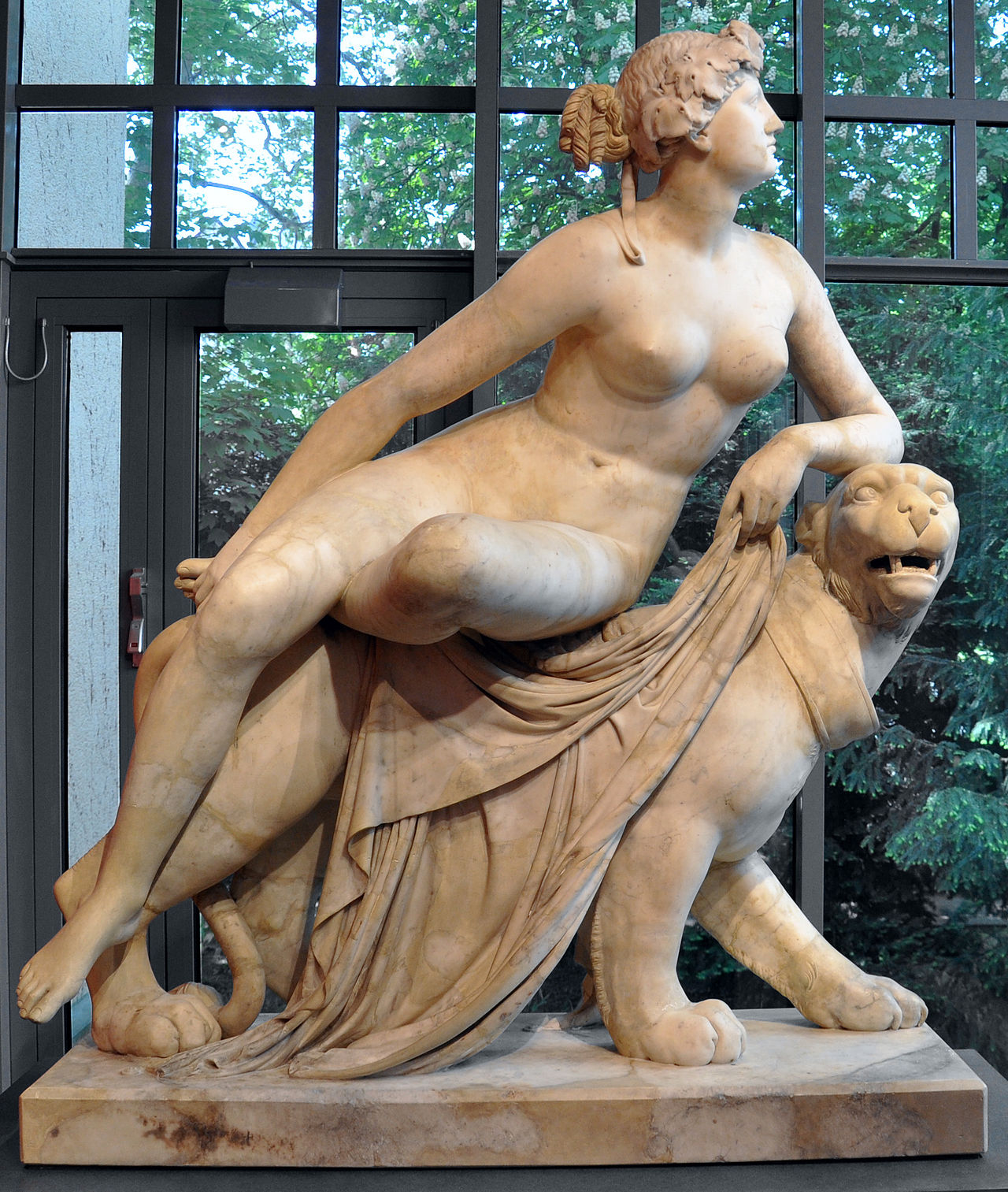 Ariadne on the panther by Johann Heinrich von Dannecker