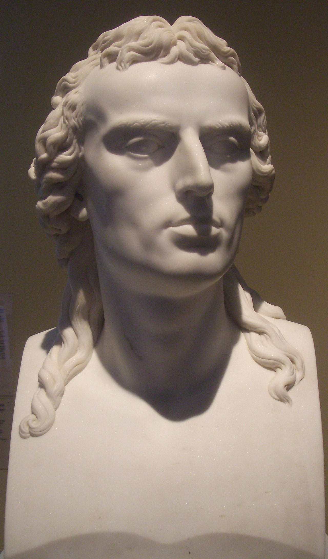 Friedrich Schiller by Johann Heinrich von Dannecker